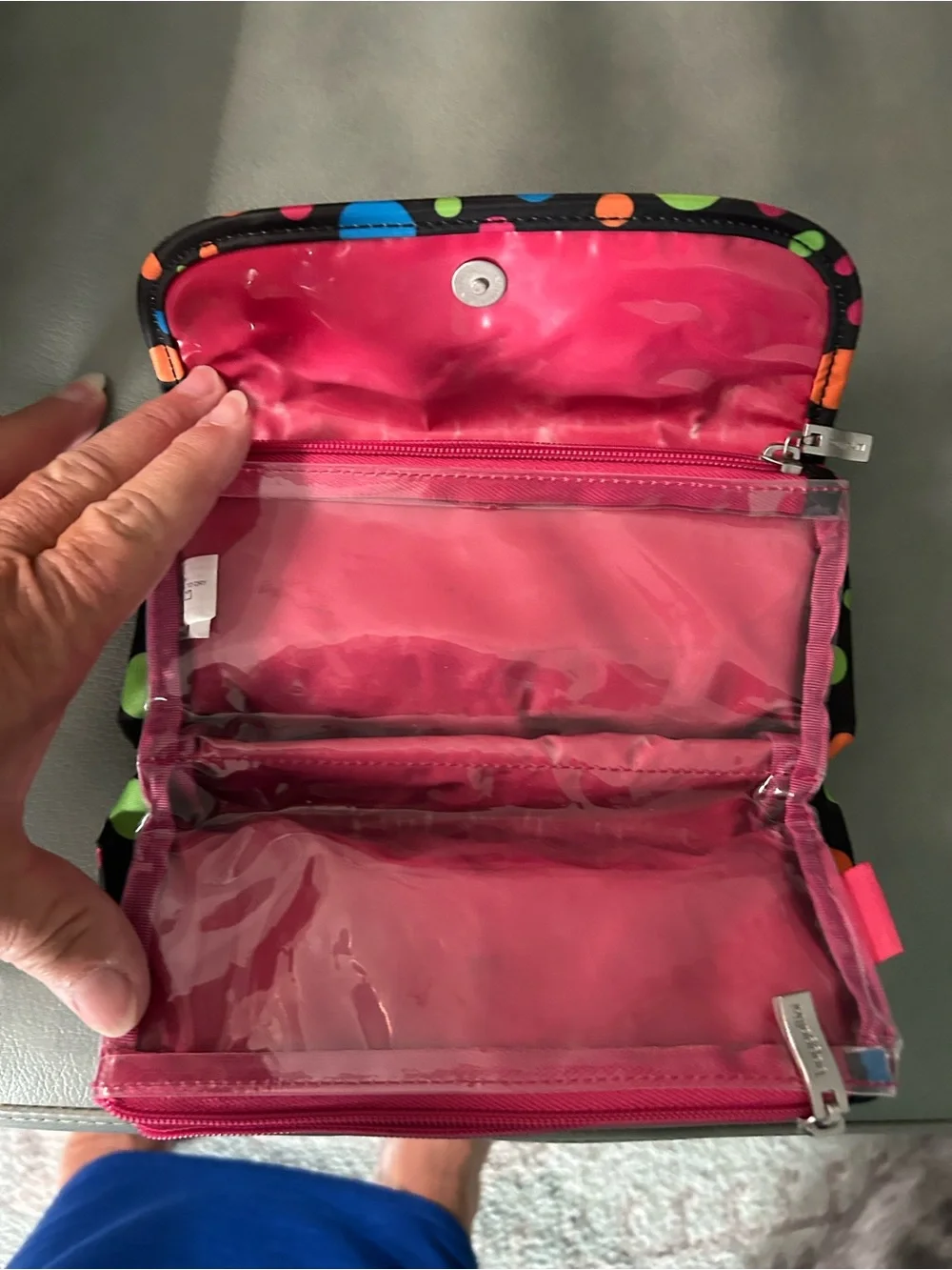 Baggallini clear cosmetic